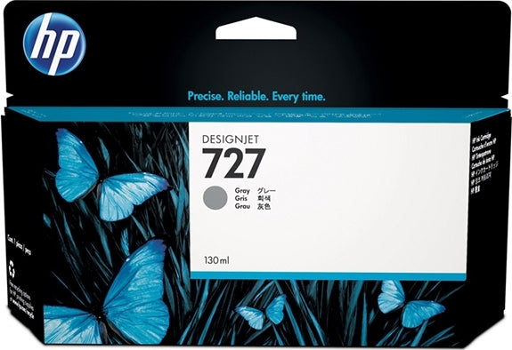 Cartus Cerneala Original HP Grey, nr.727, pentru DesignJet T1500|T1530|T2500|T2530|T920, 130ml, , "B3P24A"