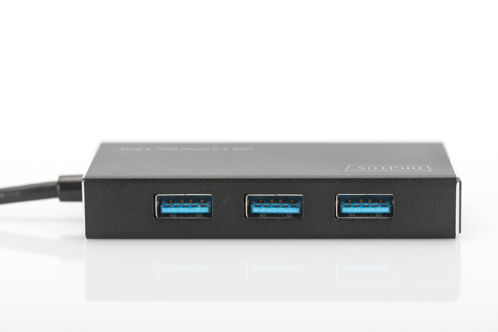 DIGITUS DA-70240-1 DIGITUS Hub 4-port USB 3.0 SuperSpeed, Power Supply, HQ aluminum "DA-70240-1"