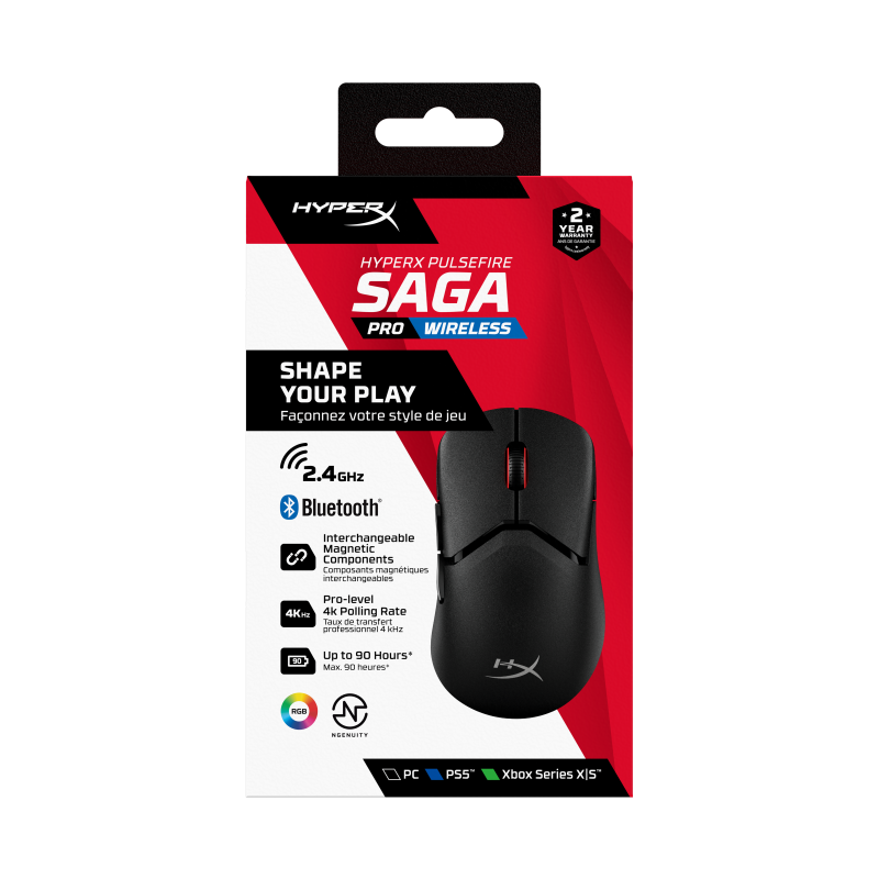 Mouse HP WS Hyperx Pulsefire Saga Pro