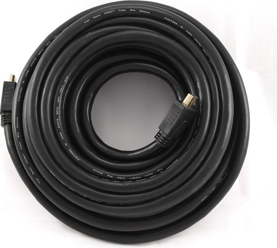 CABLU video GEMBIRD, HDMI (T) la HDMI (T), 15m, conectori auriti, rezolutie maxima 4K (3840 x 2160) la 30 Hz, negru, "CC-HDMI4-15M"