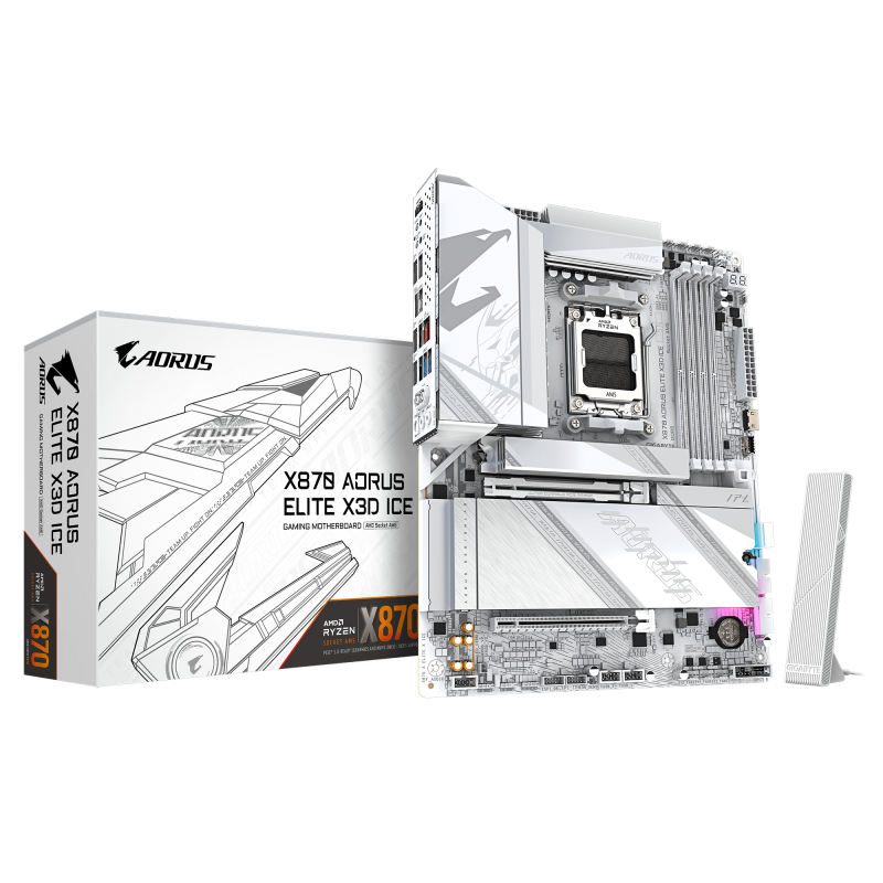 MB GIGABYTE X870 AORUS ELITE X ICE