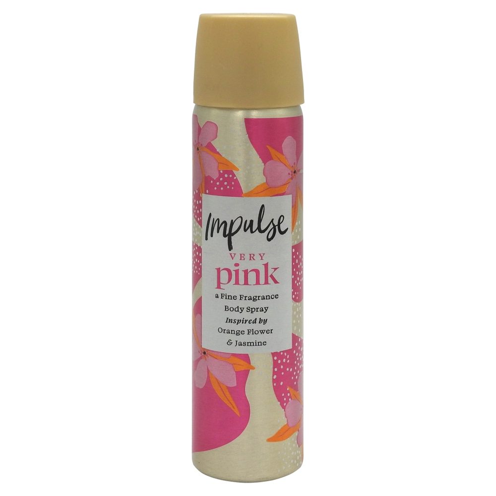 Deodorant, Impulse, 75 ml Pink