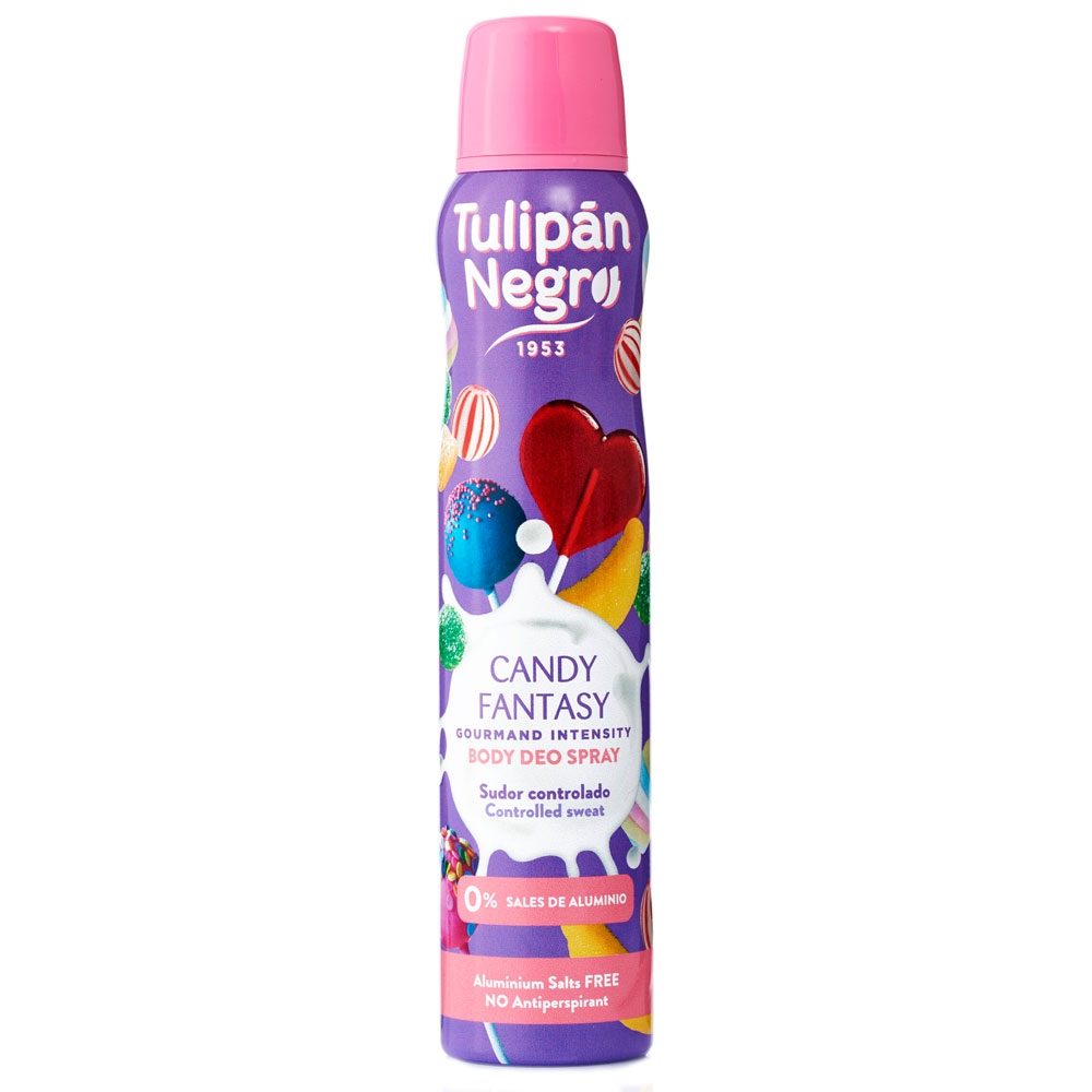 Deodorant, Tulipan Negro, 200 ml Candy Fantasy