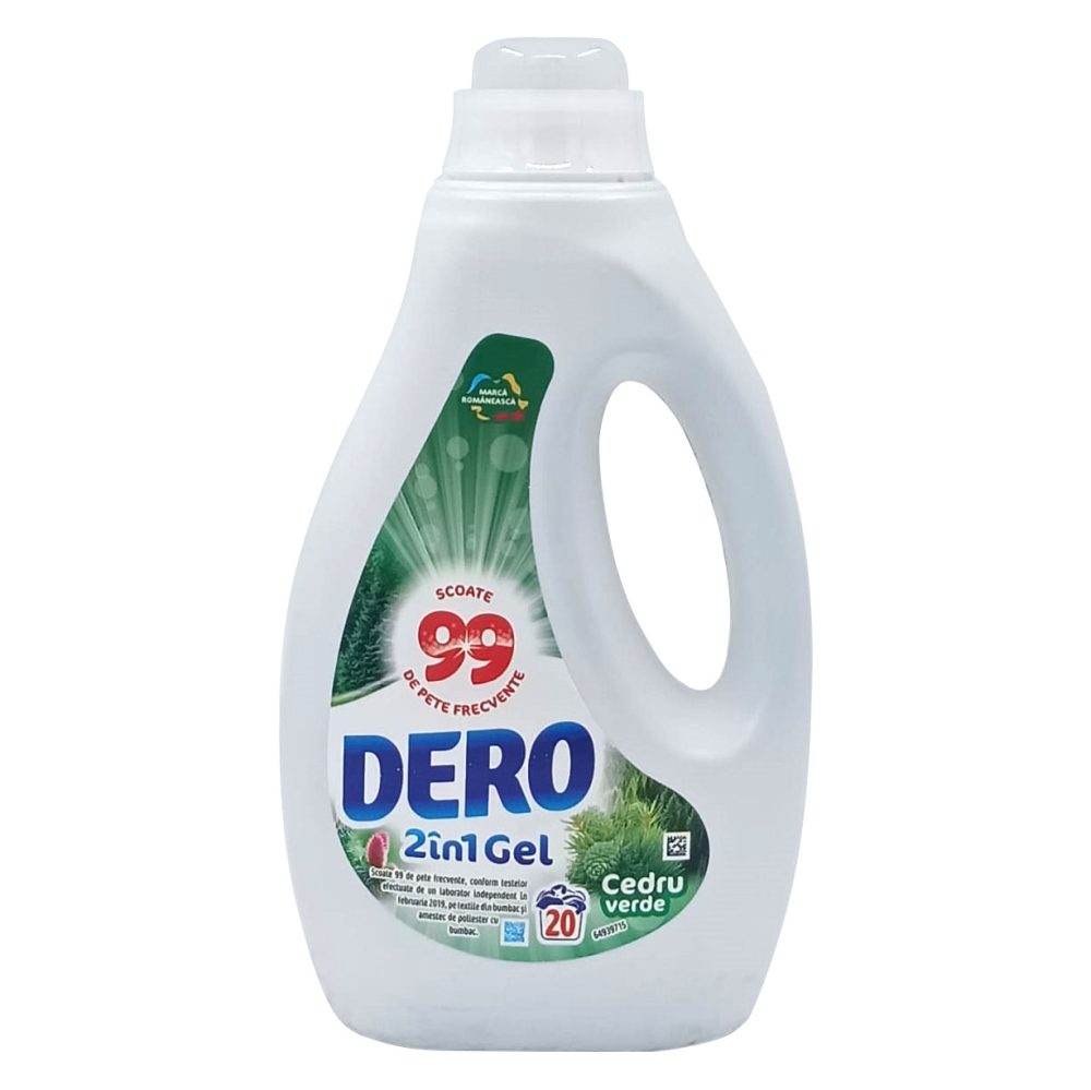 Dero Lichid 1 L 2in1 Cedru Verde 20 spalari