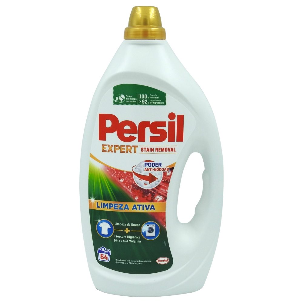 Detergent Lichid, Persil, 2.43 L Expert Gel Stain Removal 54 spalari