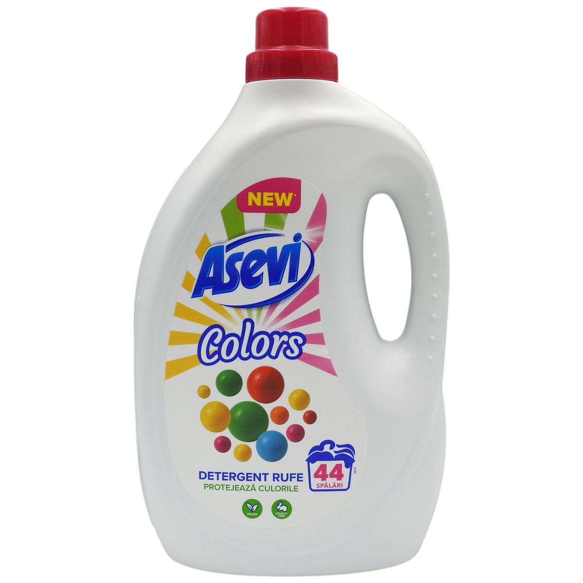 Detergent pentru Rufe, Asevi, Lichid 2.376 L Color 44 spalari