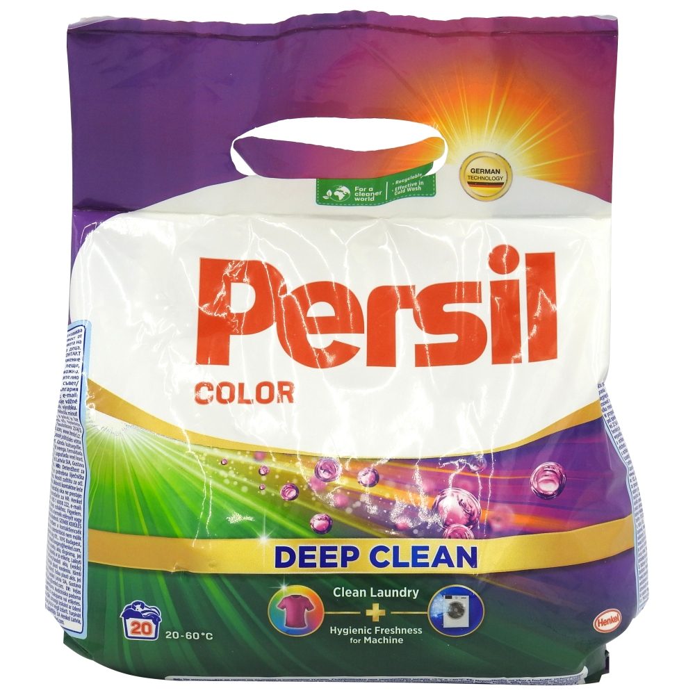 Detergent pentru Rufe Automat, Persil, 1.1 kg Deep Clean 20 spalari Color