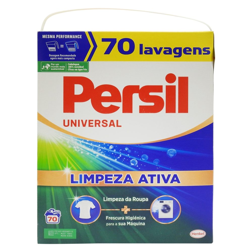 Detergent pentru Rufe Automat, Persil, 3.5 kg Universal 70 spalari Cutie