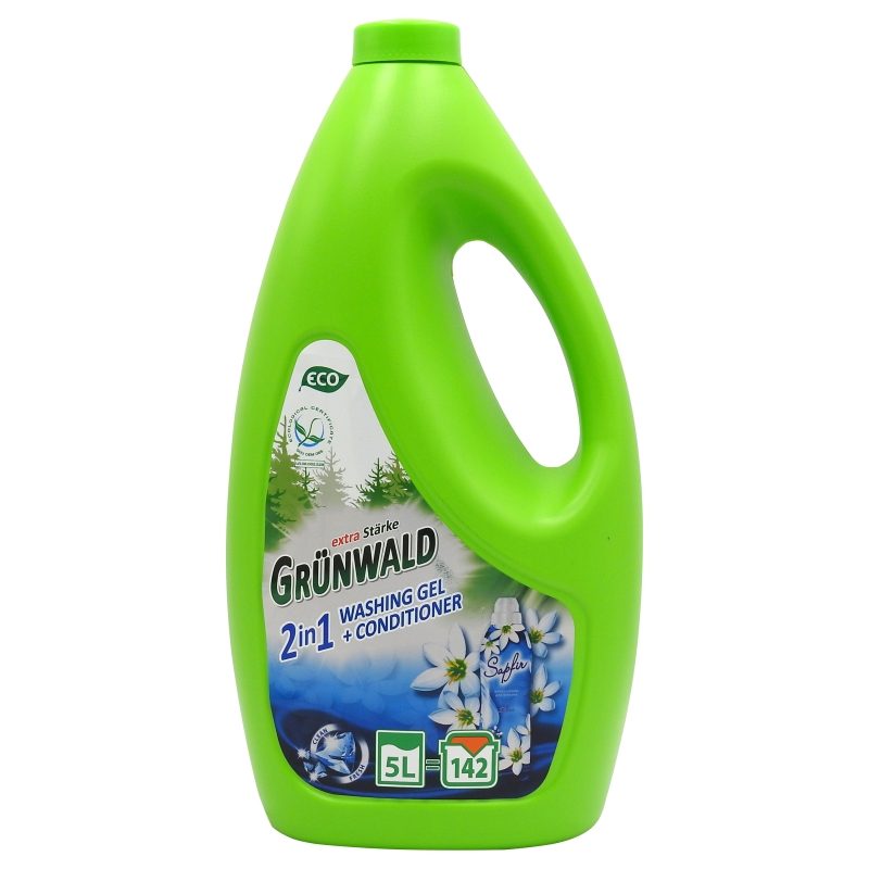 Detergent pentru Rufe, Grunwald, Gel 2in1 5 L 142 spalari