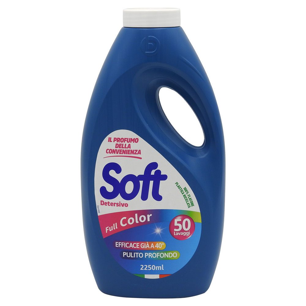 Detergent pentru Rufe, Soft, Lichid 2.25 L Color 50 spalari