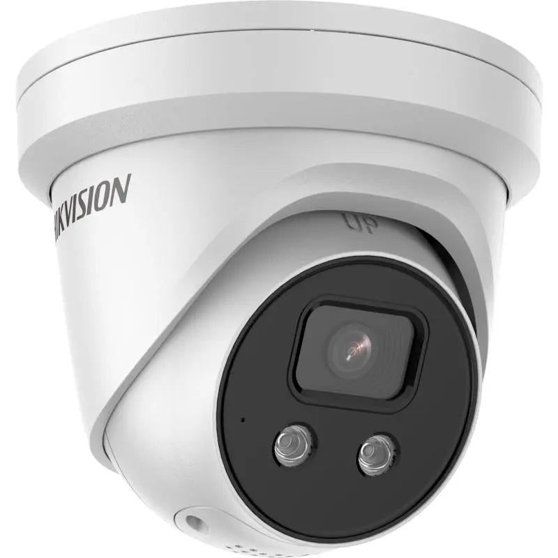 CAMERA IP Hikvision, turret pt. interior | exterior, dist. IR 30 m, tip lentila fixa 2.8 mm, 6 Mpx, microfon, PoE, carcasa metal, slot SD card, "DS-2CD2366G2PISUSL"