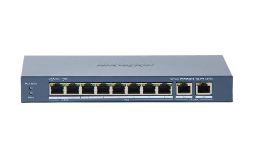 HK SWITCH POE 8 PORTURI FARA MANAGEMENT "DS-3E0310HP-E(C)"