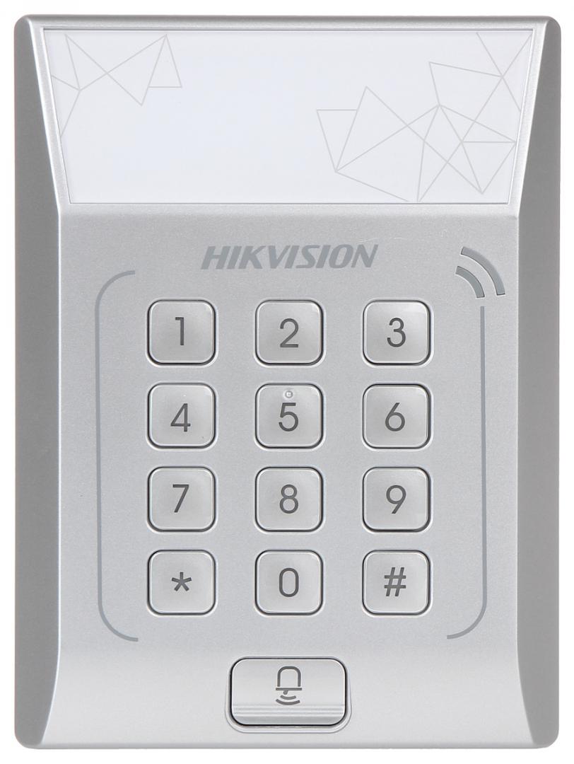 CITITOR card HIKVISION, EM, tastatura si card proximitate, "DS-K1T801M"