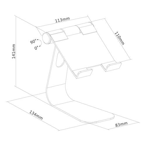 Neomounts Smartphone/Tablet Stand Silver "DS15-050SL1"