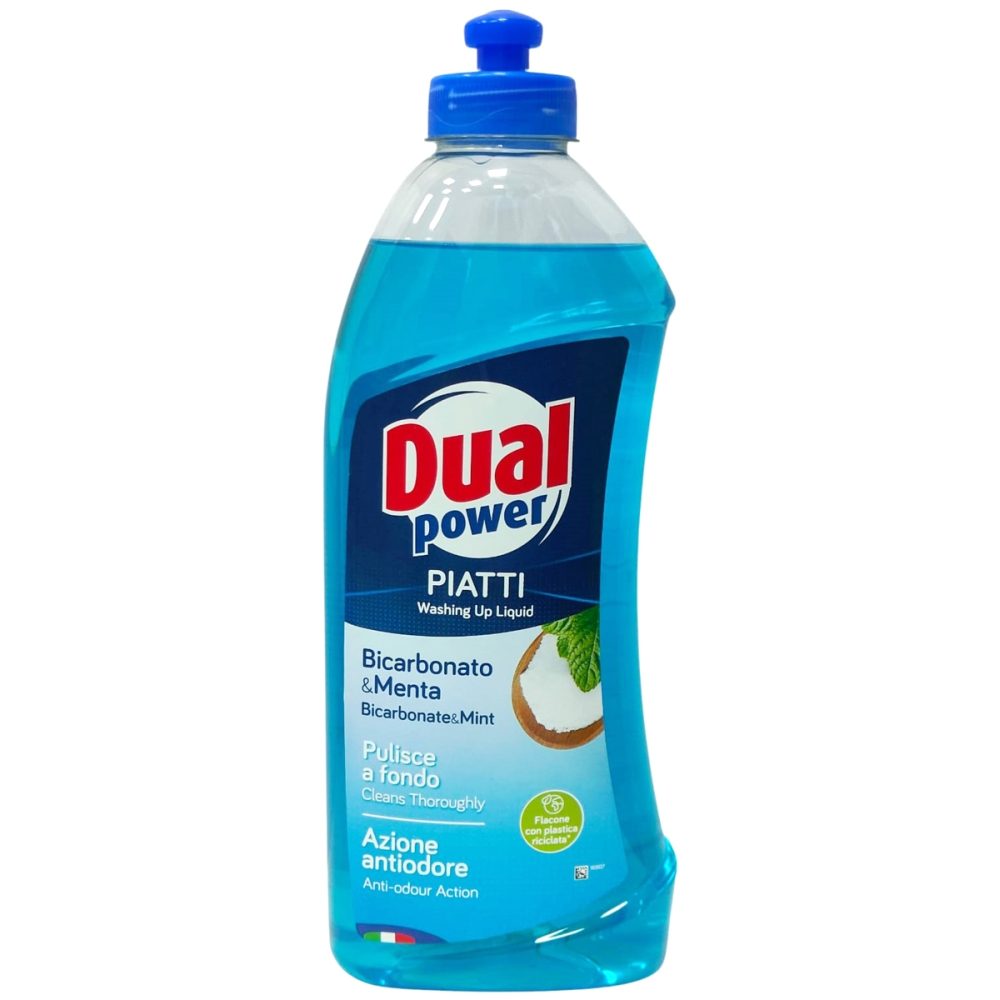 Dual Detergent Vase fara Pompa 1000 ml Bicarbonato E Menta