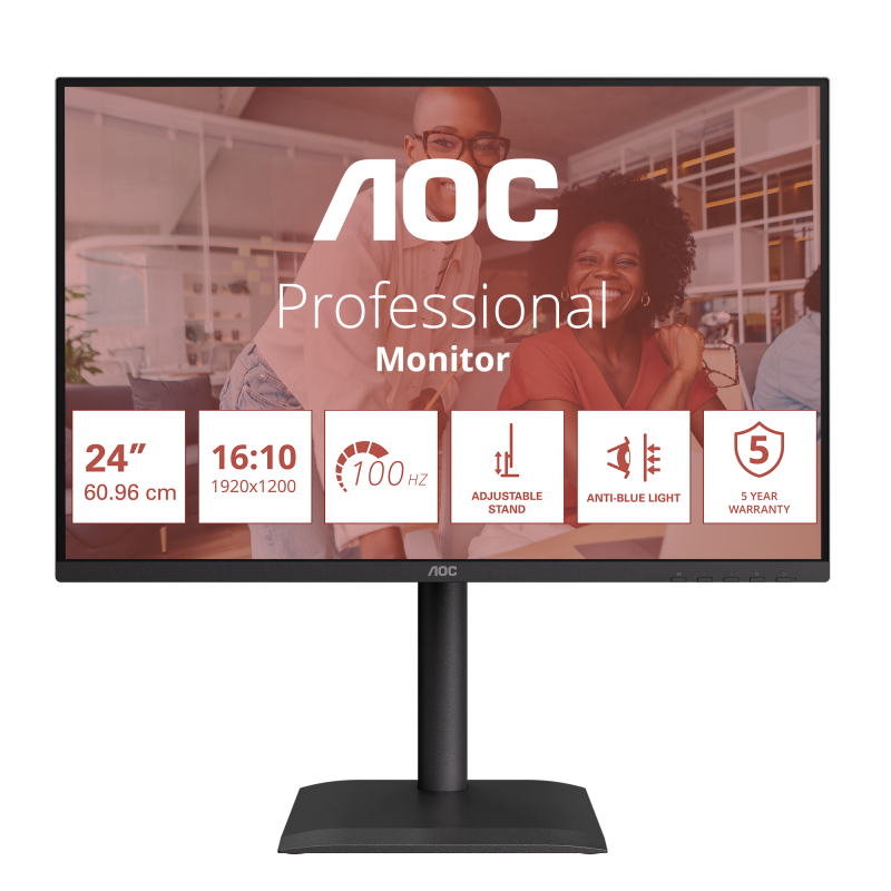 Monitor 24" Aoc X24E4U (Monitor Consumer Aoc X24E4U)