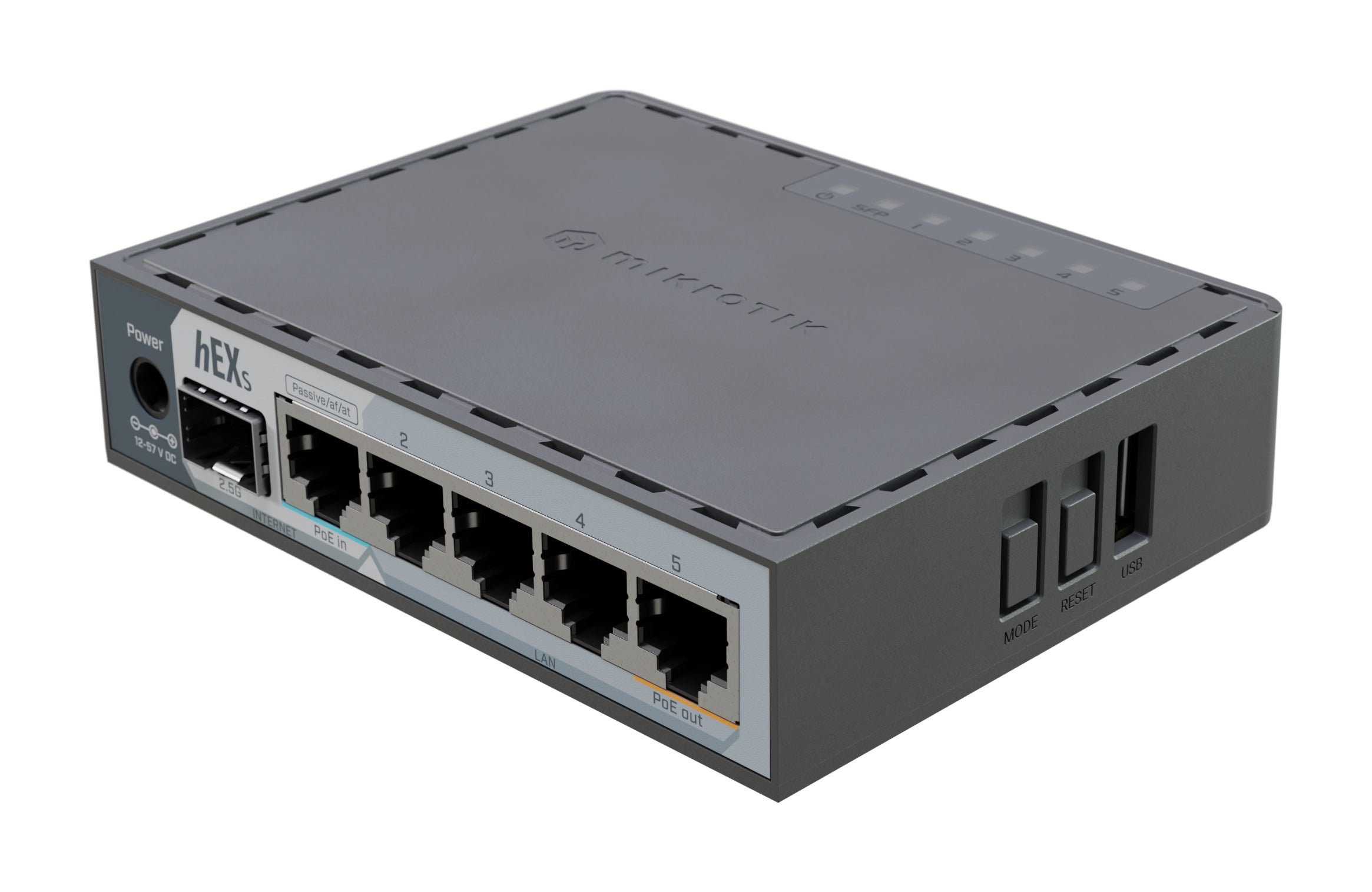 NET ROUTER/SWITCH 5PORT 1000M/HEX S E60IUGS MIKROTIK "E60IUGS"