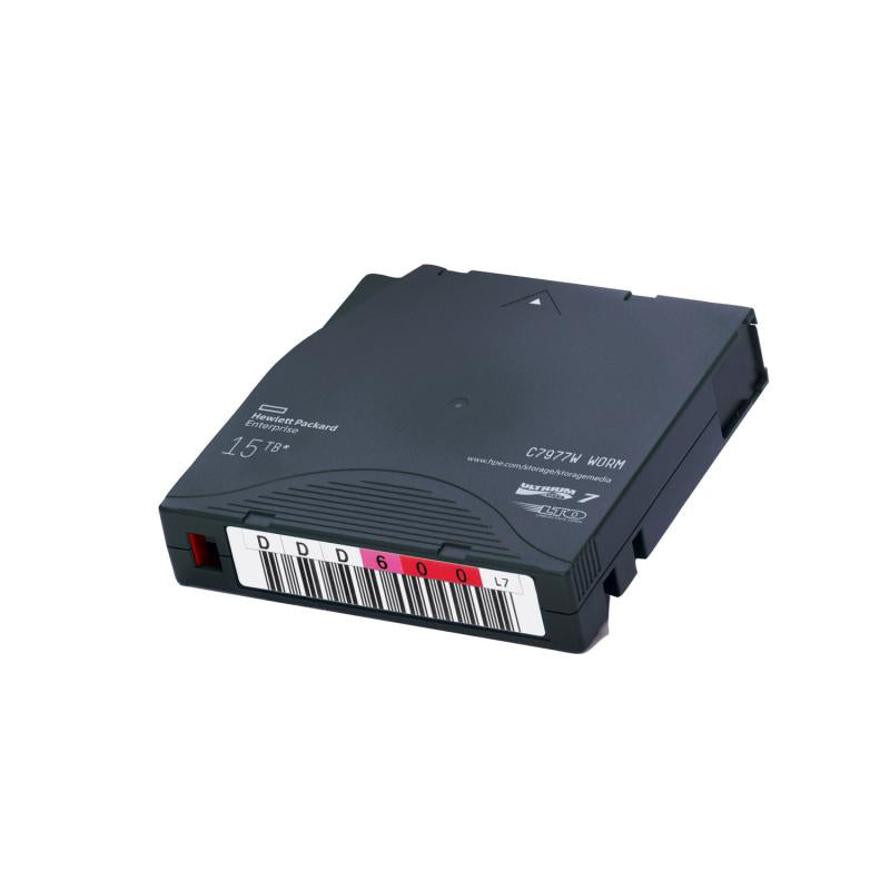 HPE LTO-7 Worm Custom Labeled 20 Pk (HPE LTO-7 Ultrium Worm Custom Labeled Data Cartridge 20 Pack)