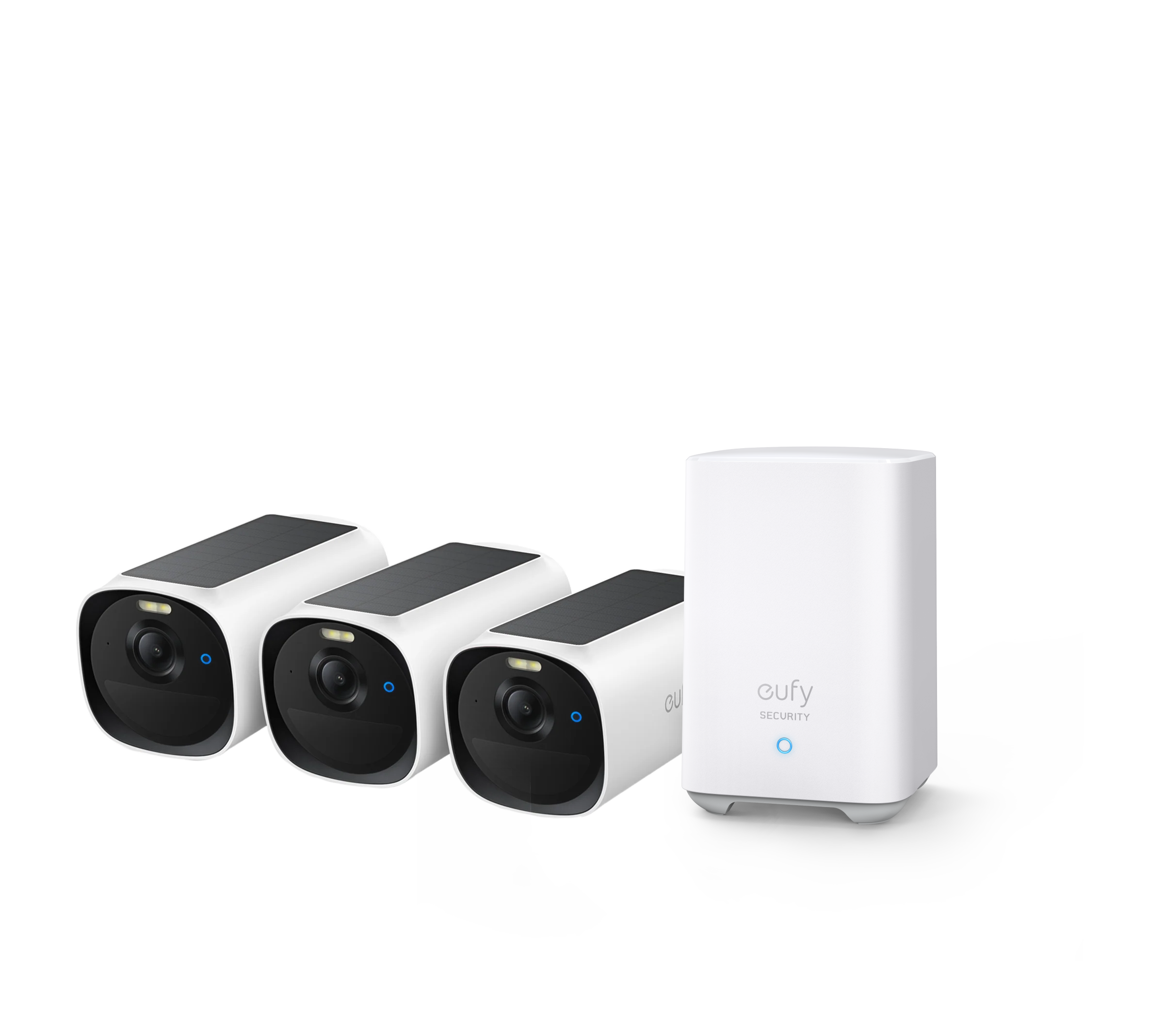 Sistem supraveghere 3+1 Anker "EufyCam E40" "T8144" + "Homebase 2" , alb "E8144324" -0194644238117