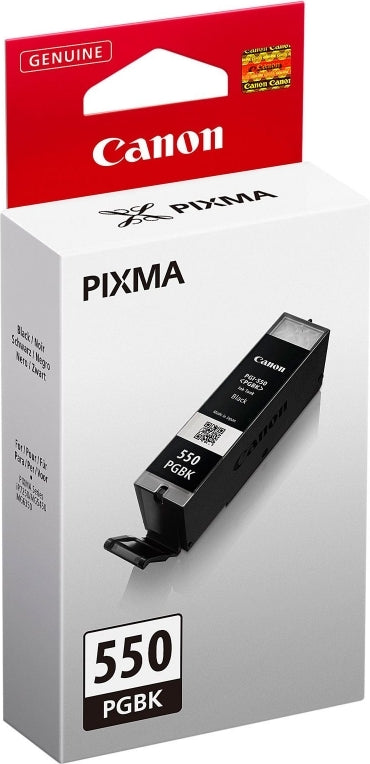 Cartus Cerneala Original Canon Black, PGI-550B, pentru Pixma IP-7250|8750|IX-6850|MG-5450|5550|5650|6350|6450|6650|7150|7550|MX-725|925, 15ml, , "BS6496B001AA"