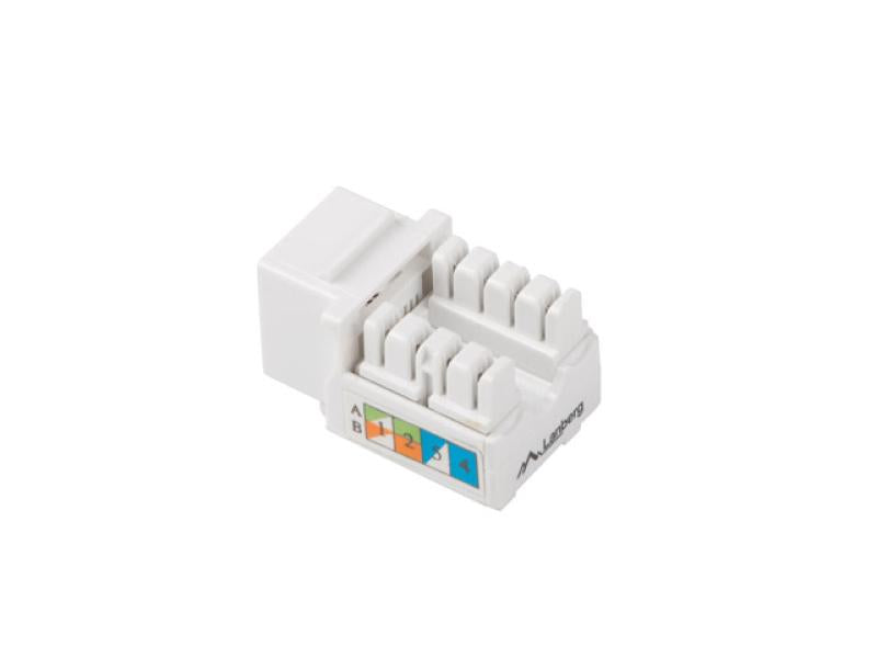 Lanberg Modul Keystone RJ45LSA Cat.6 UTP 90°