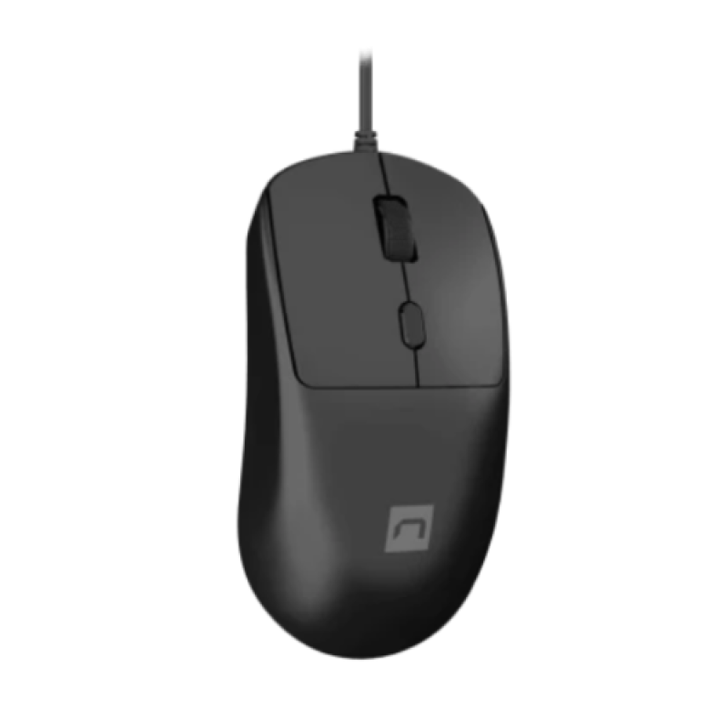 Mouse cu fir Natec Hawk 2 2400DPI, negru (Mouse Gaming Natec Hawk 2)