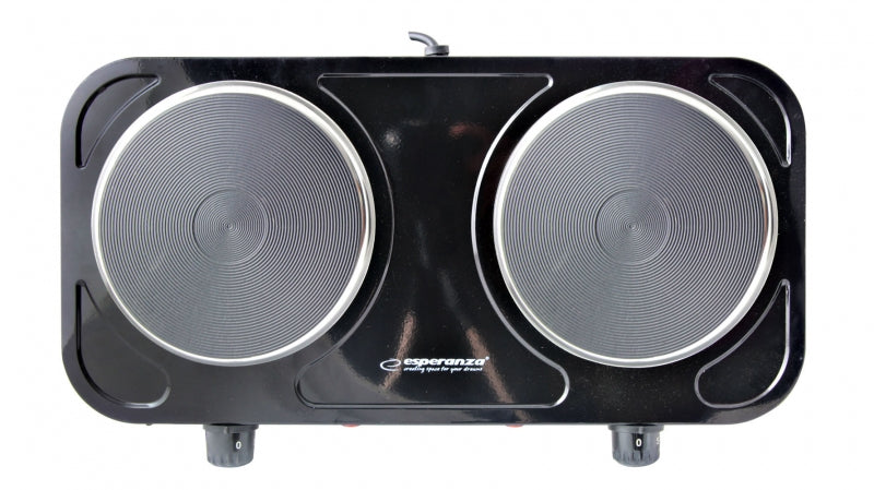 Plita electrica Esperanza Cotopaxi EKH010K 2000W 2x15.5cmNegru "EKH010K"