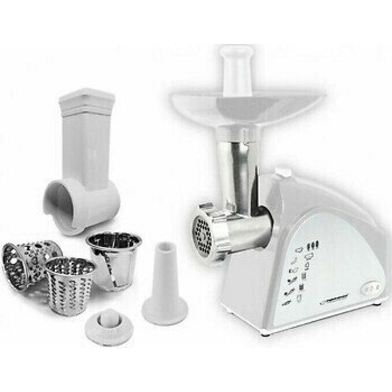 Masina de tocat carne Esperanza Rissole EKM034 functie razatoare 2200W Alb/Gri "EKM034"