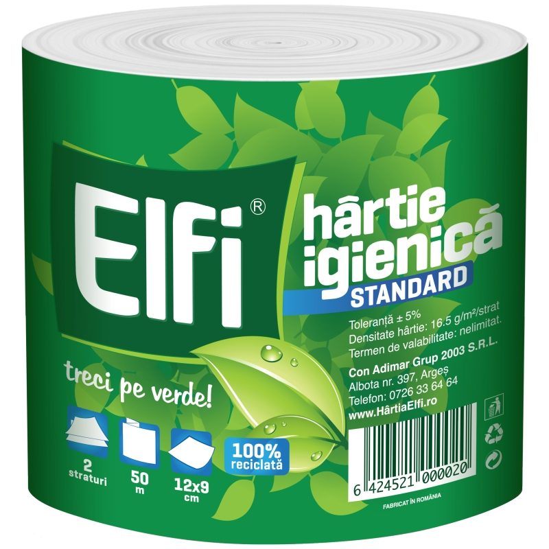 Elfi Hartie Igienica 24ROLE 2STR 50M