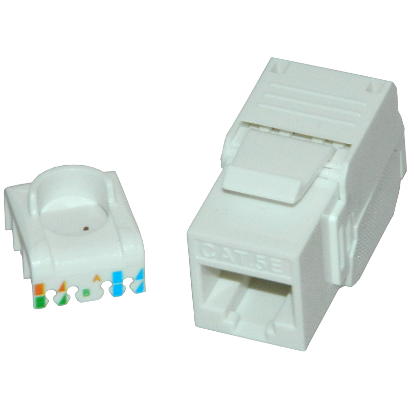 Keystone cat5e UTP , toolless - EMTEX, "EMT-KJ5E-UTP"