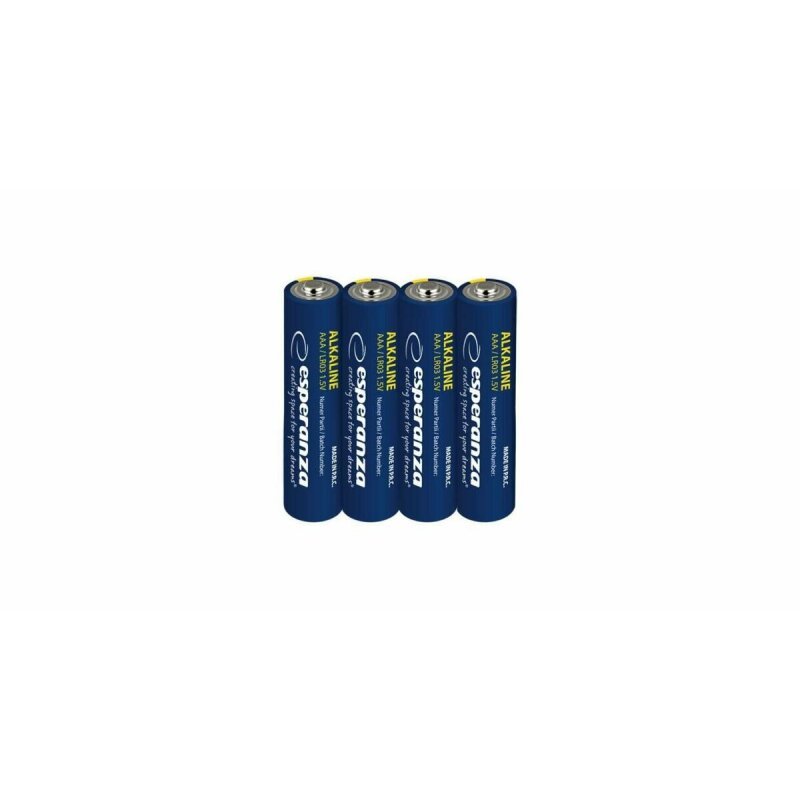 Baterii Alcaline Esperanza EZB117 AAA 4 buc Folie "EZB117"