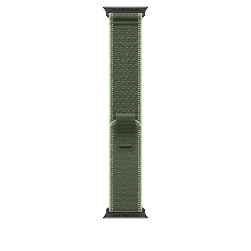 Apple AW BAND 49MM TRAIL GN/NEON BK TITAN M/L
