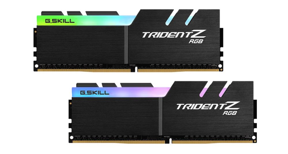 Memorie DDR G.Skill - gaming "Trident Z RGB" DDR4 16GB frecventa 3600 MHz, 8GB x 2 module, radiator,iluminare, latenta CL18, "F4-3600C18D-16GTZR"