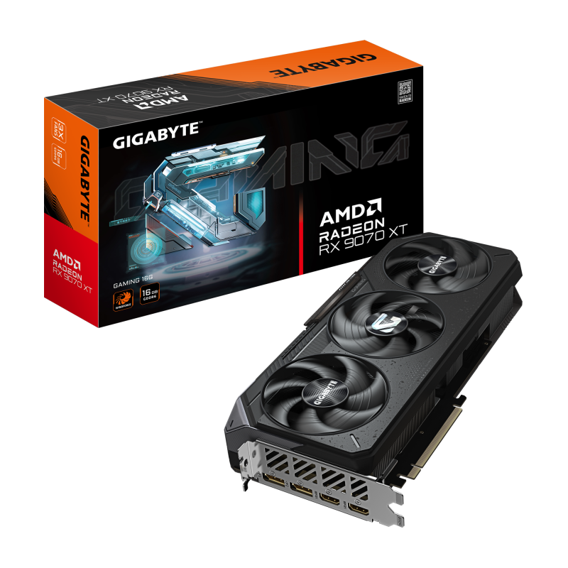 Gigabyte Radeon Rx 9070 Xt Gaming 16G (Placa video Gigabyte Radeon Rx 9070 Xt)