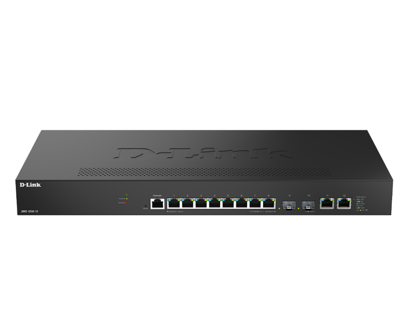Switch D-Link 2.5Gigabit DMS-1250-10S (Switch D-Link 2.5Gigabit DMS-1250-10S)