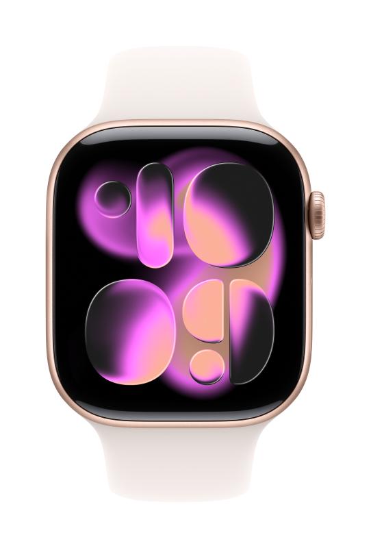 Apple AW BAND 46MM SPORT LIGHT BLUSH S/M