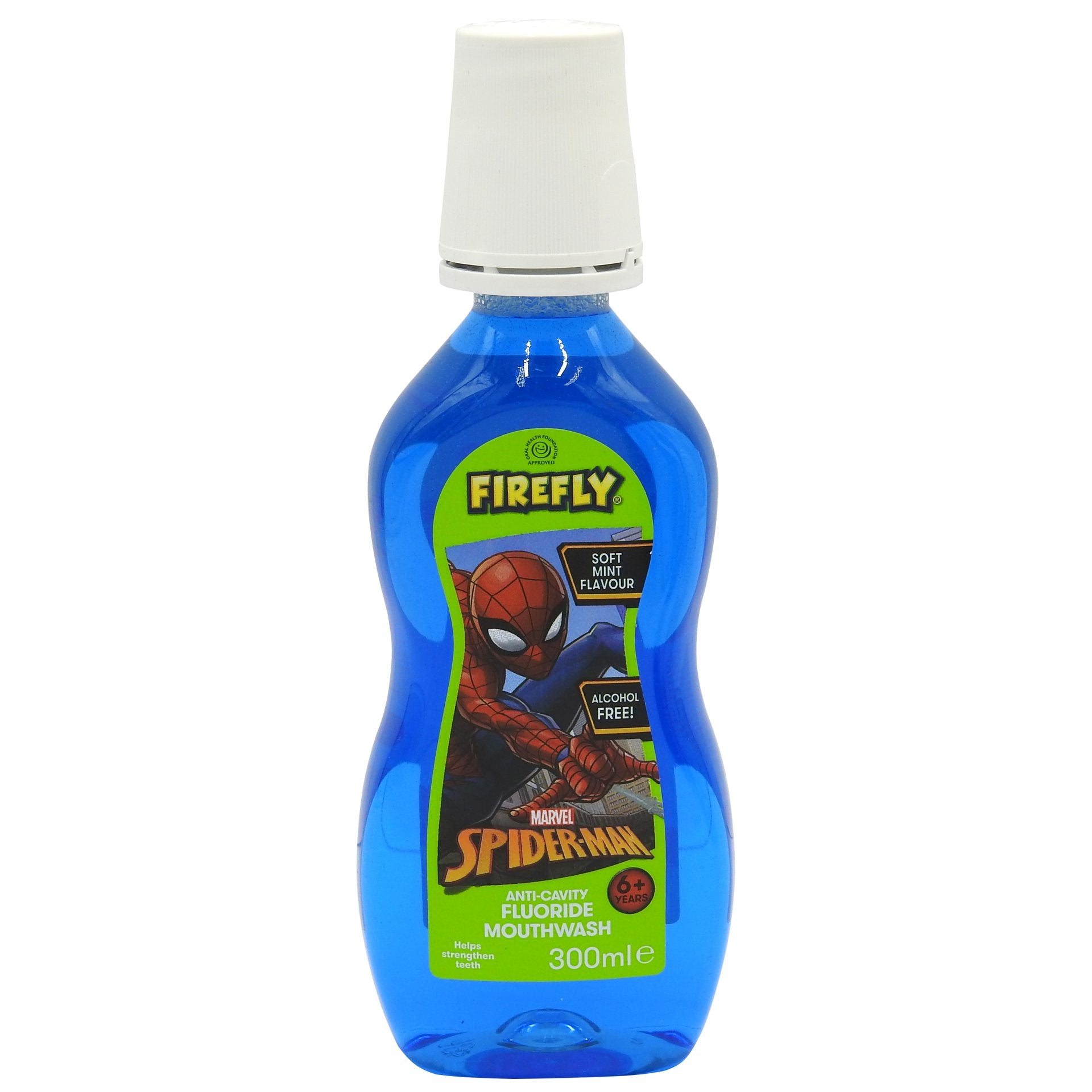 Firefly Spiderman Apa de Gura 300 ml Soft Mint