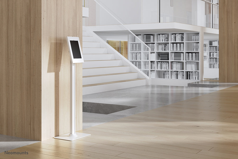 Stand podea mobil NM 9,7"-11" alb "FL15-650WH1"