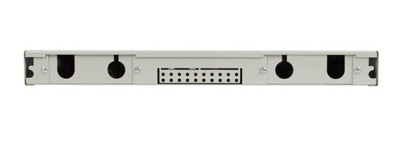 Patch panel fibra rack 19" 1U 12x SC "FOP1-12SS-LDS"