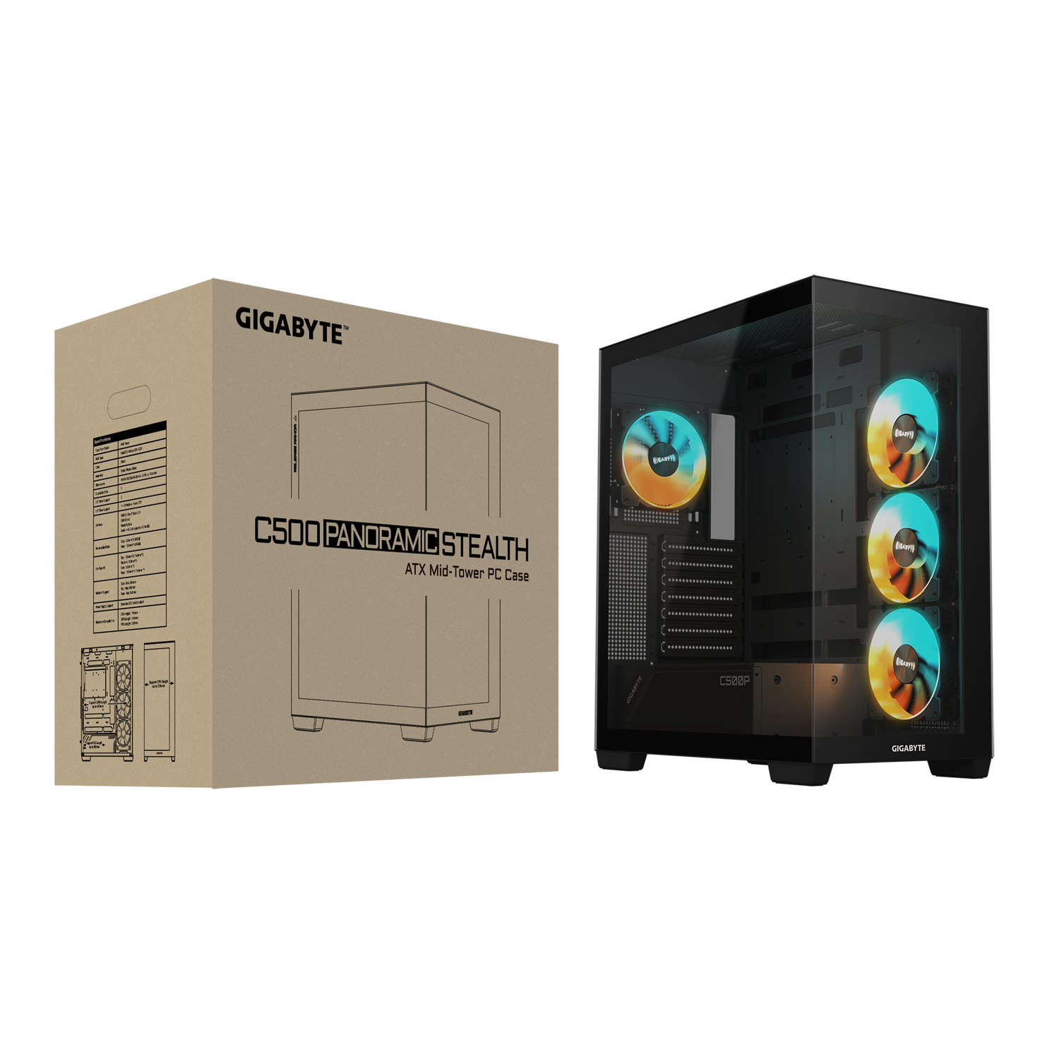 Carcasa GIGABYTE GB-C500P ST "GB-C500P ST"