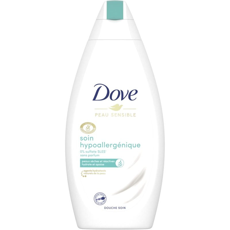 Gel de Dus, Dove, 400 ml Hypoallergenic Care