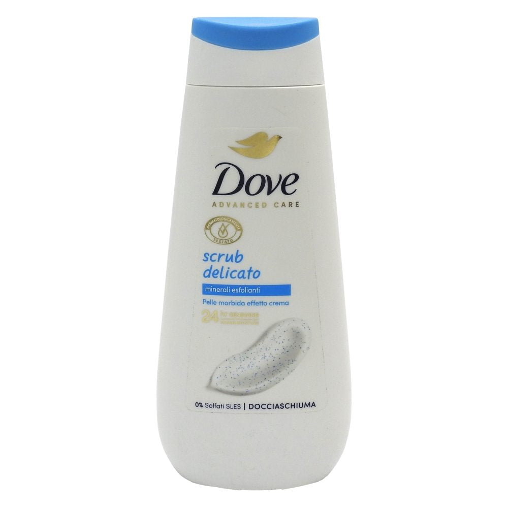 Gel de Dus, Dove, Advance Care 225 ml Scrub Delicat