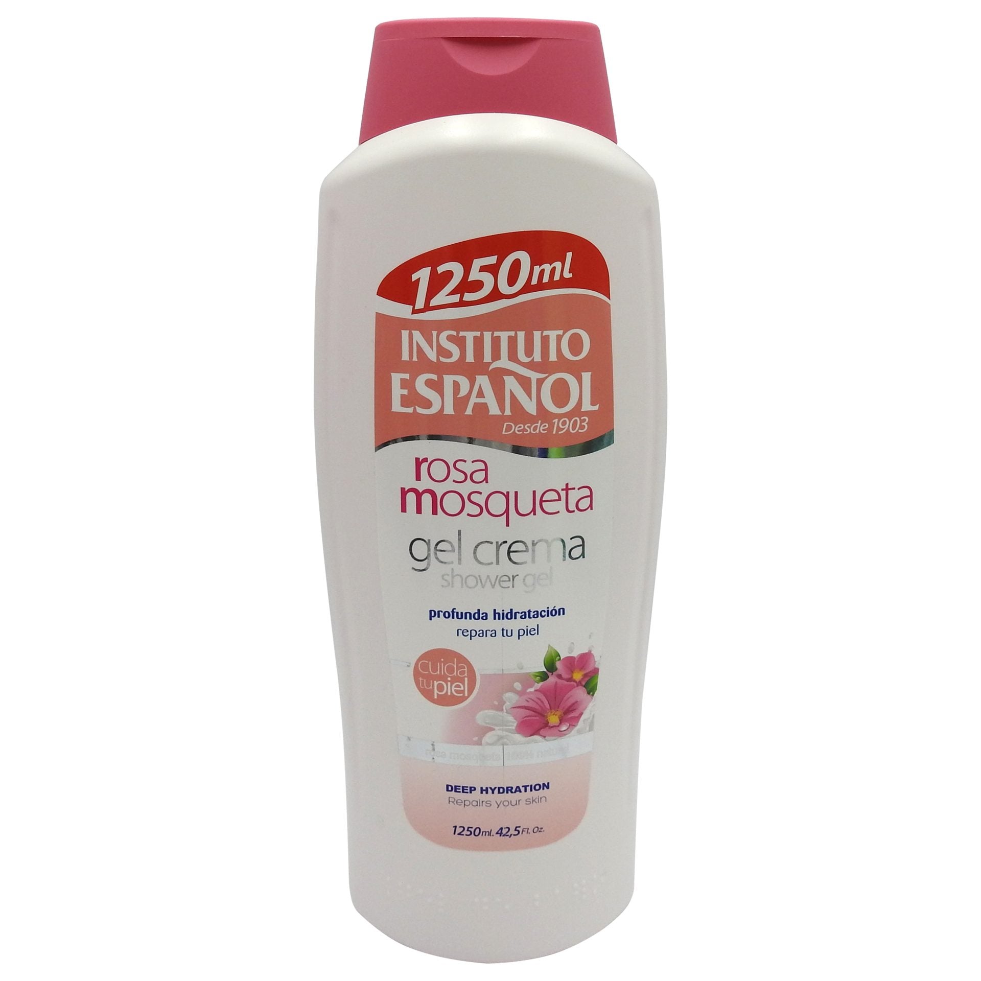 Gel de Dus, Instituto Espanol, 1.25 L Rosa Mosquita