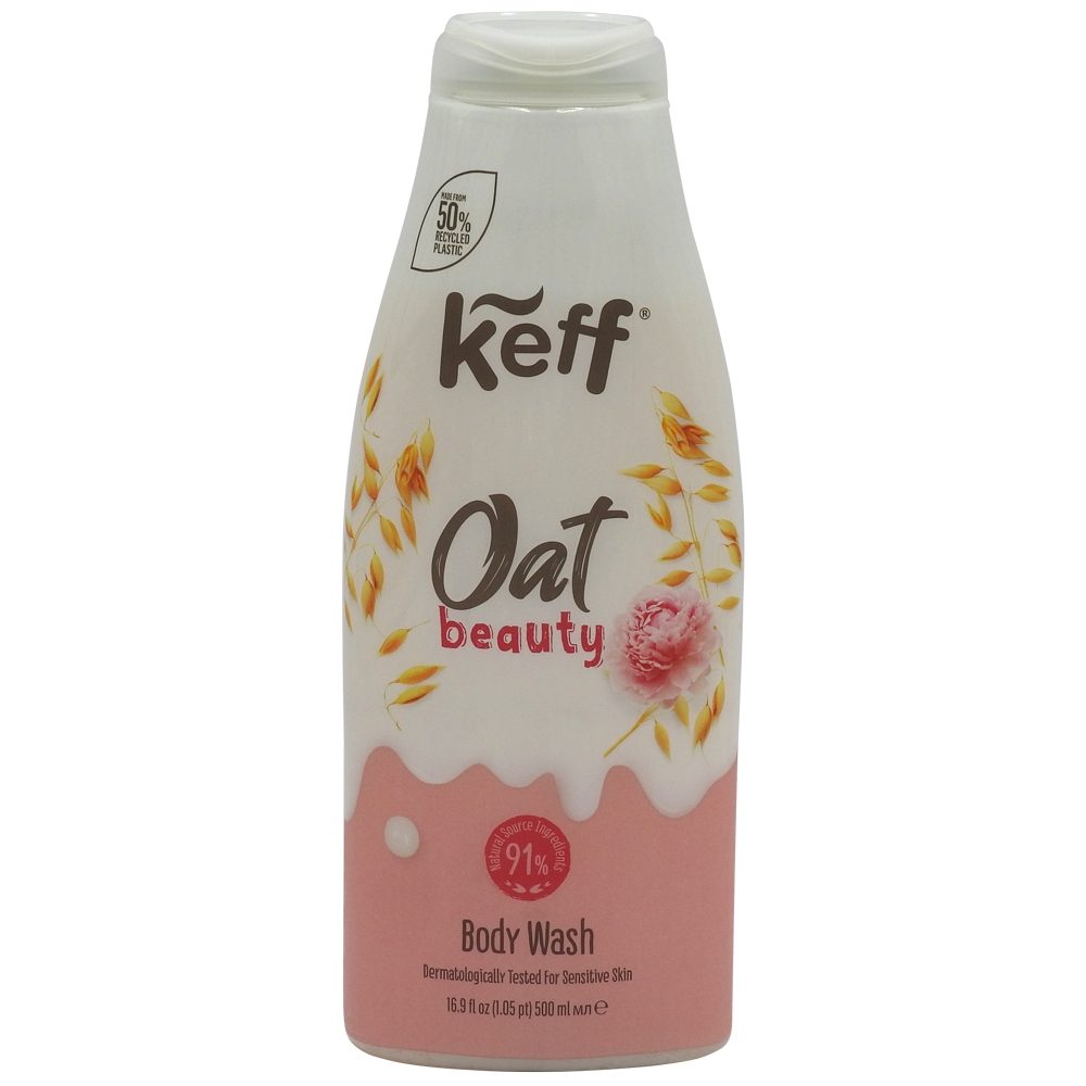 Gel de Dus, Keff, 500 ml Oat Beauty