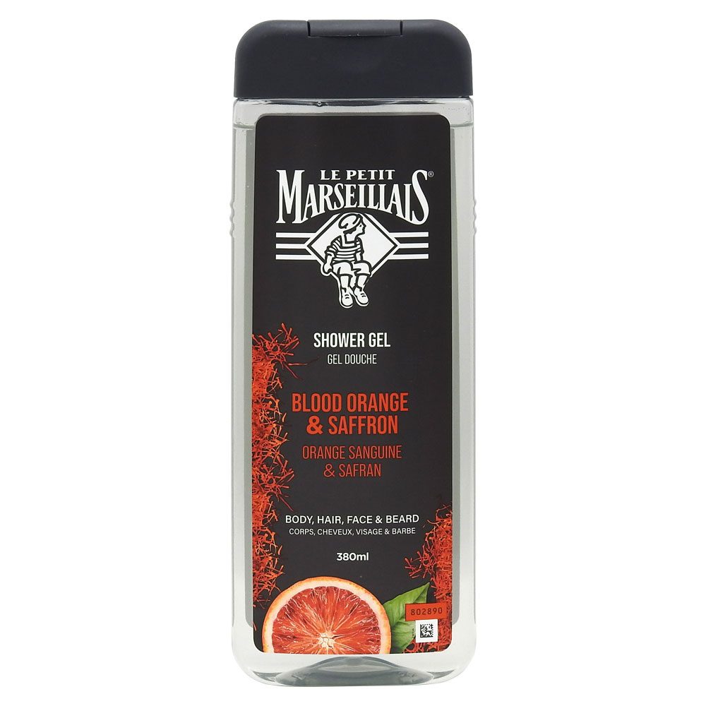 Gel de Dus, Le Petit Marseilials, 380 ml Blood Orange si Safron