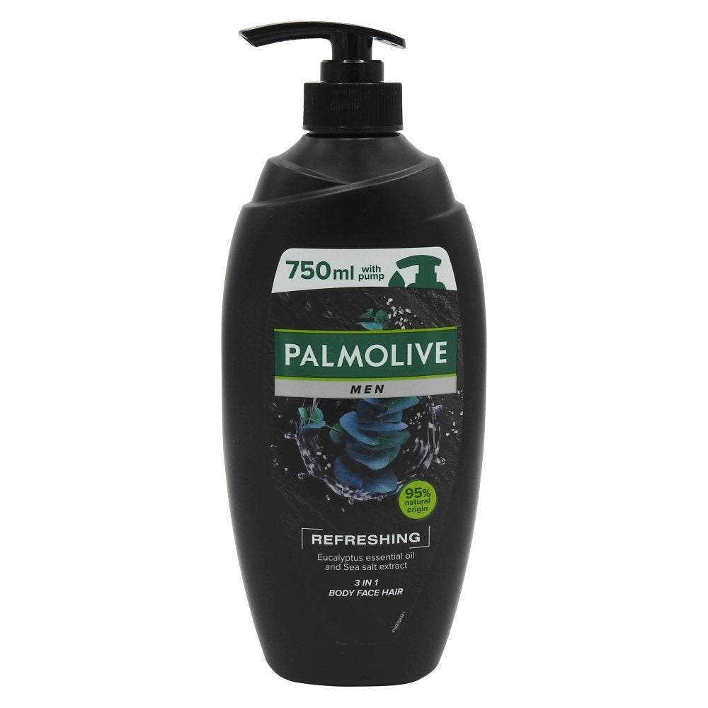 Gel de Dus, Palmolive, Pompita 750 ml Men Refreshing