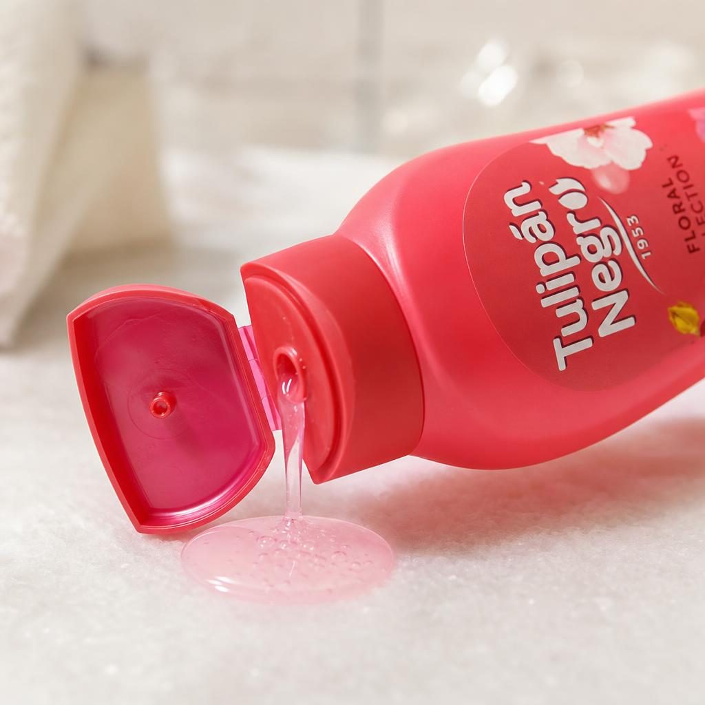 Gel de Dus, Tulipan Negro, 650 ml Floral Frutos Rosas