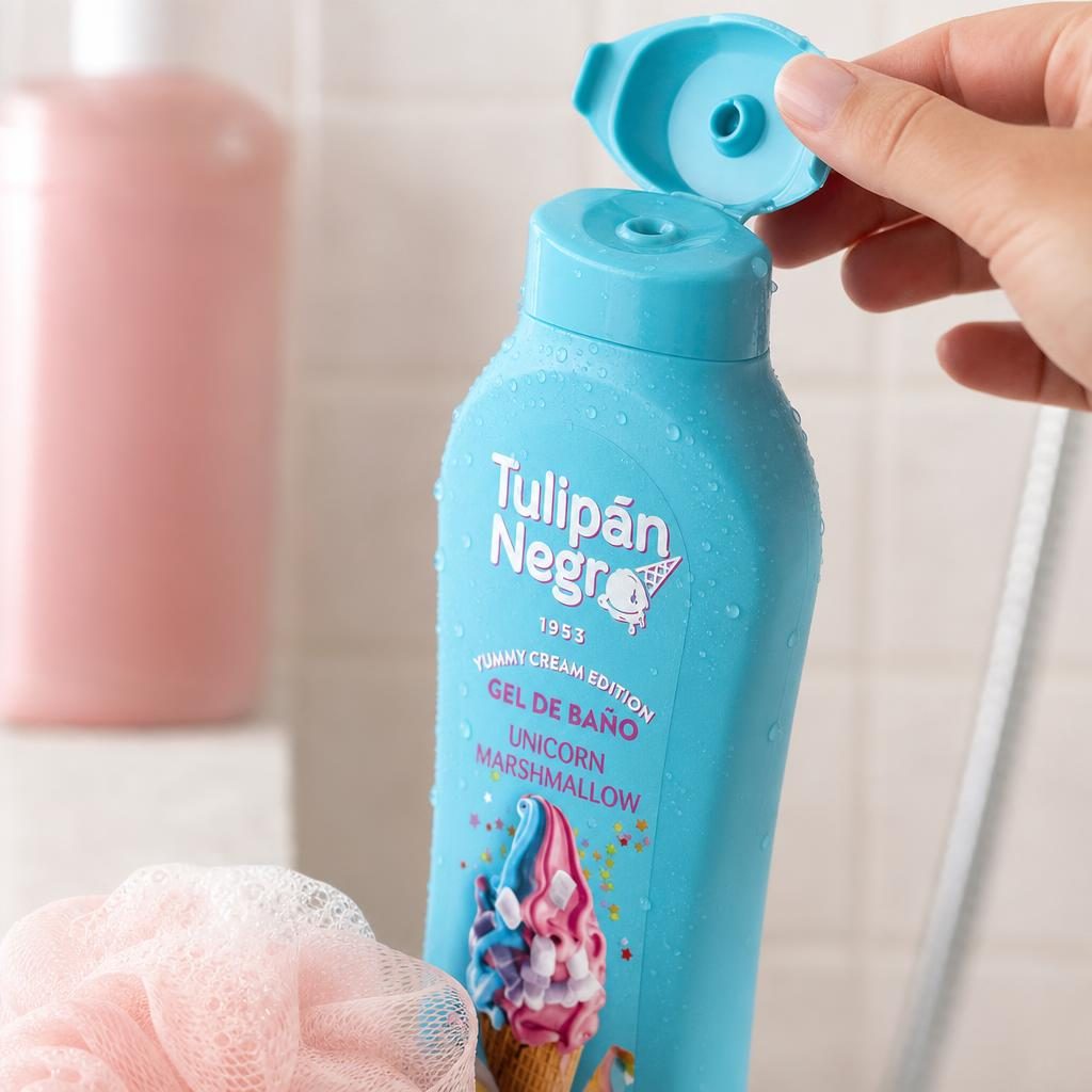 Gel de Dus, Tulipan Negro, 650 ml Unicorn Marshmallow