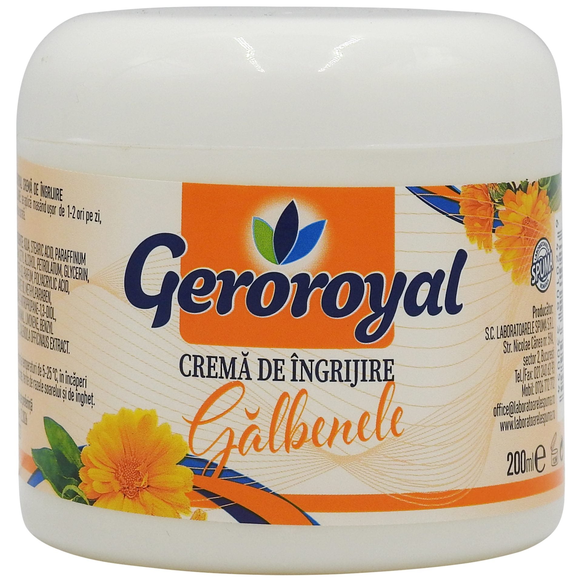 Geroroyal Crema Galbenele 200 ml