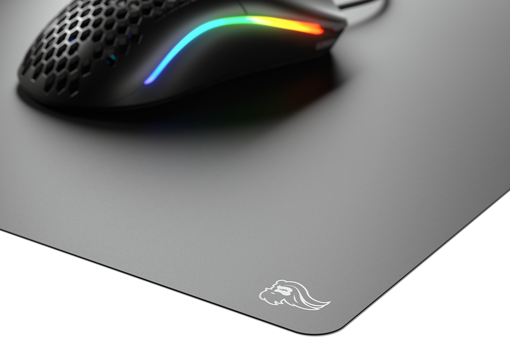 Glorious Mousepad Elements AIR, 380 x 430mm, 0.5mm, Negru "GLO-MP-ELEM-AIR"